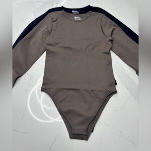 Fitted Longsleeve Bodysuit Pack of 2